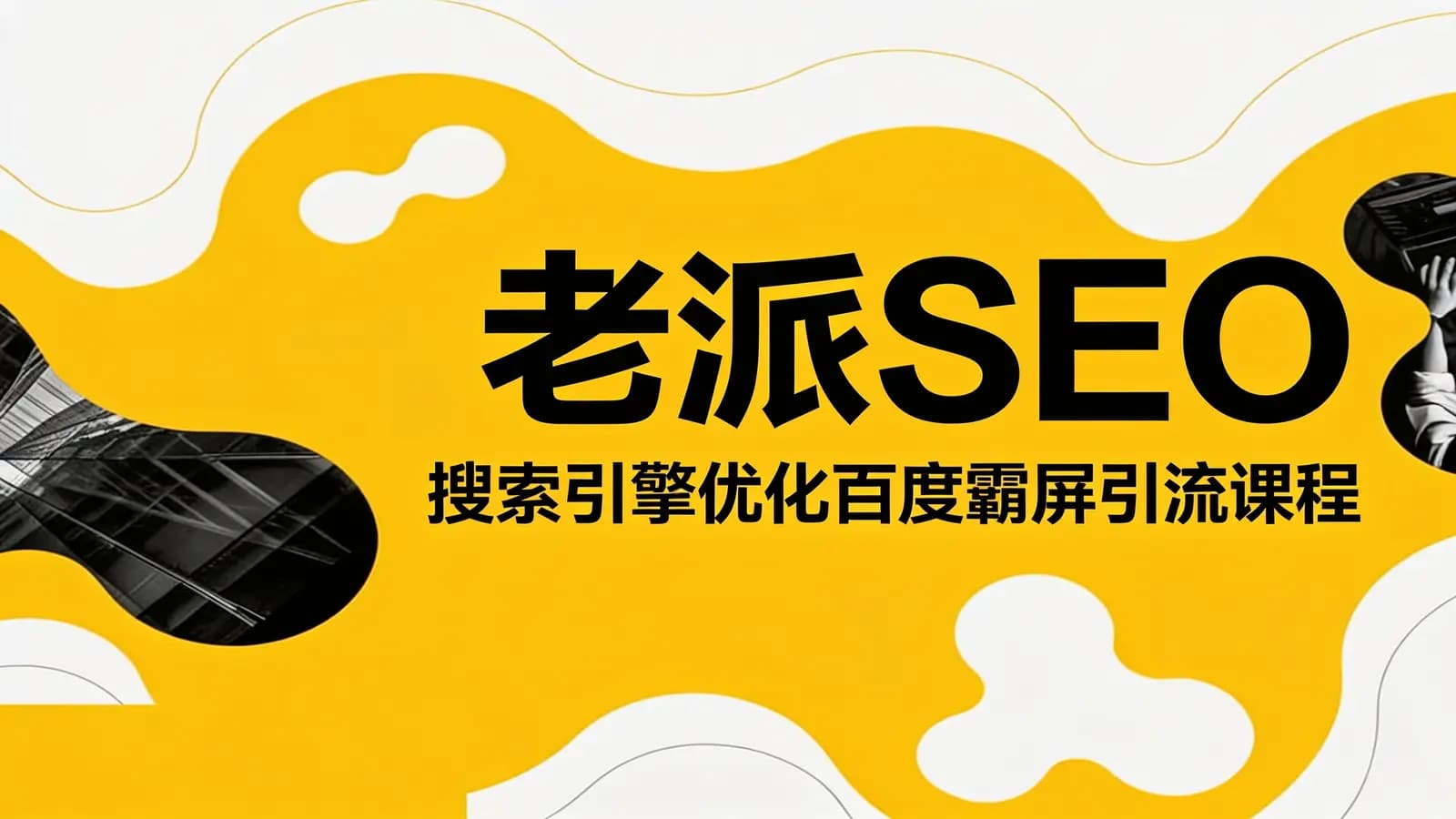 网络整理老派SEO:搜索引擎优化百度霸屏引流课程