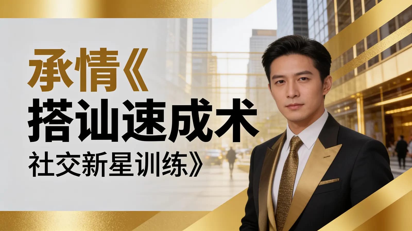 网络整理承情《搭讪速成术:社交新星训练》