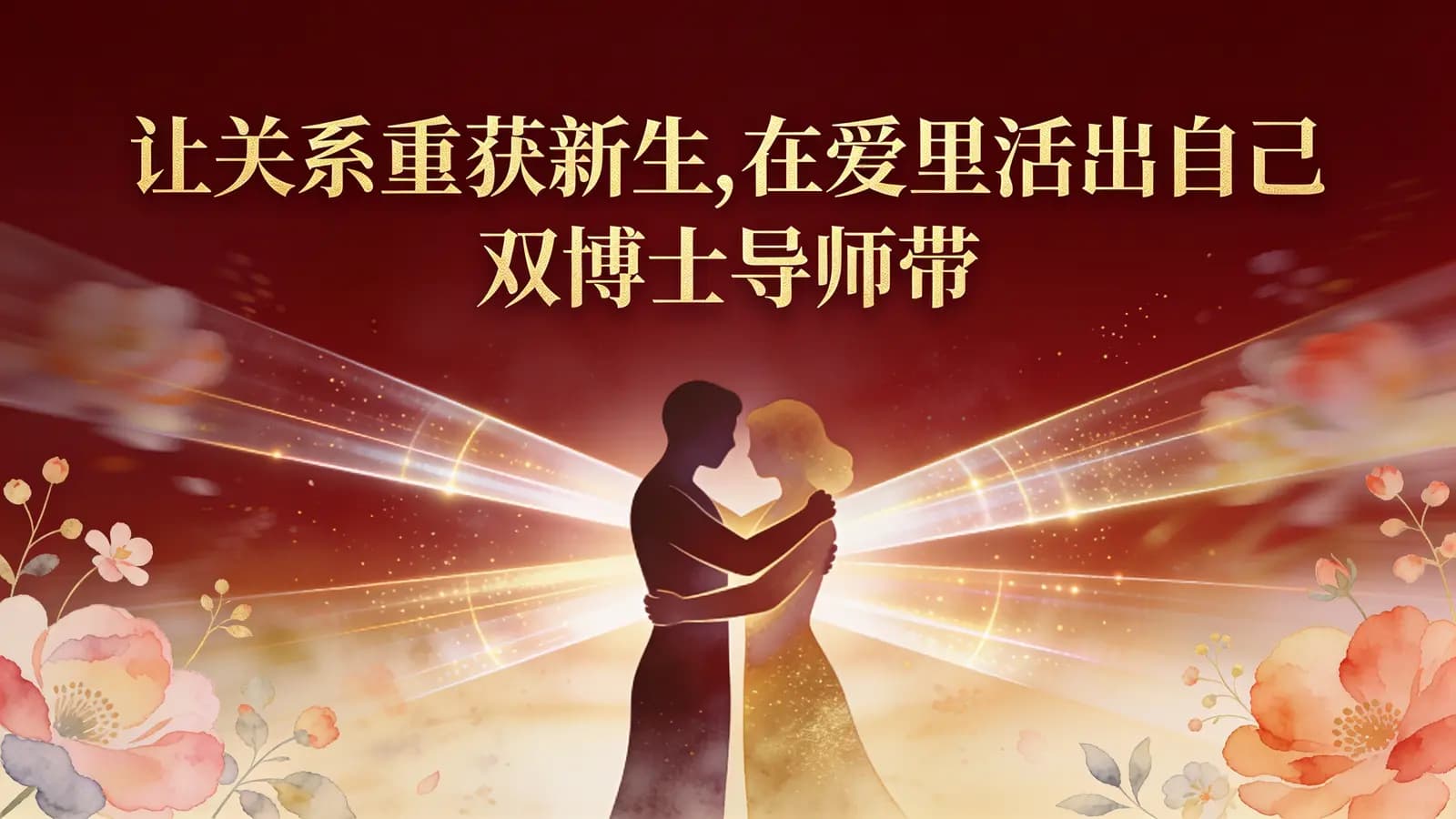 【芬空间】让关系重获新生,在爱里活出自己 双博士导师带你获得理想亲密关系