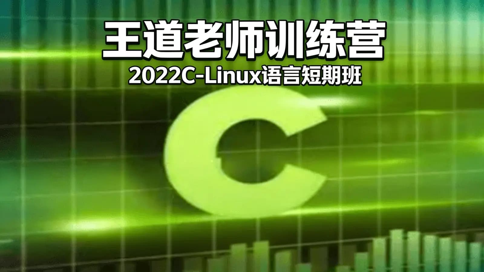 王道老师训练营:2022C-Linux语言短期班