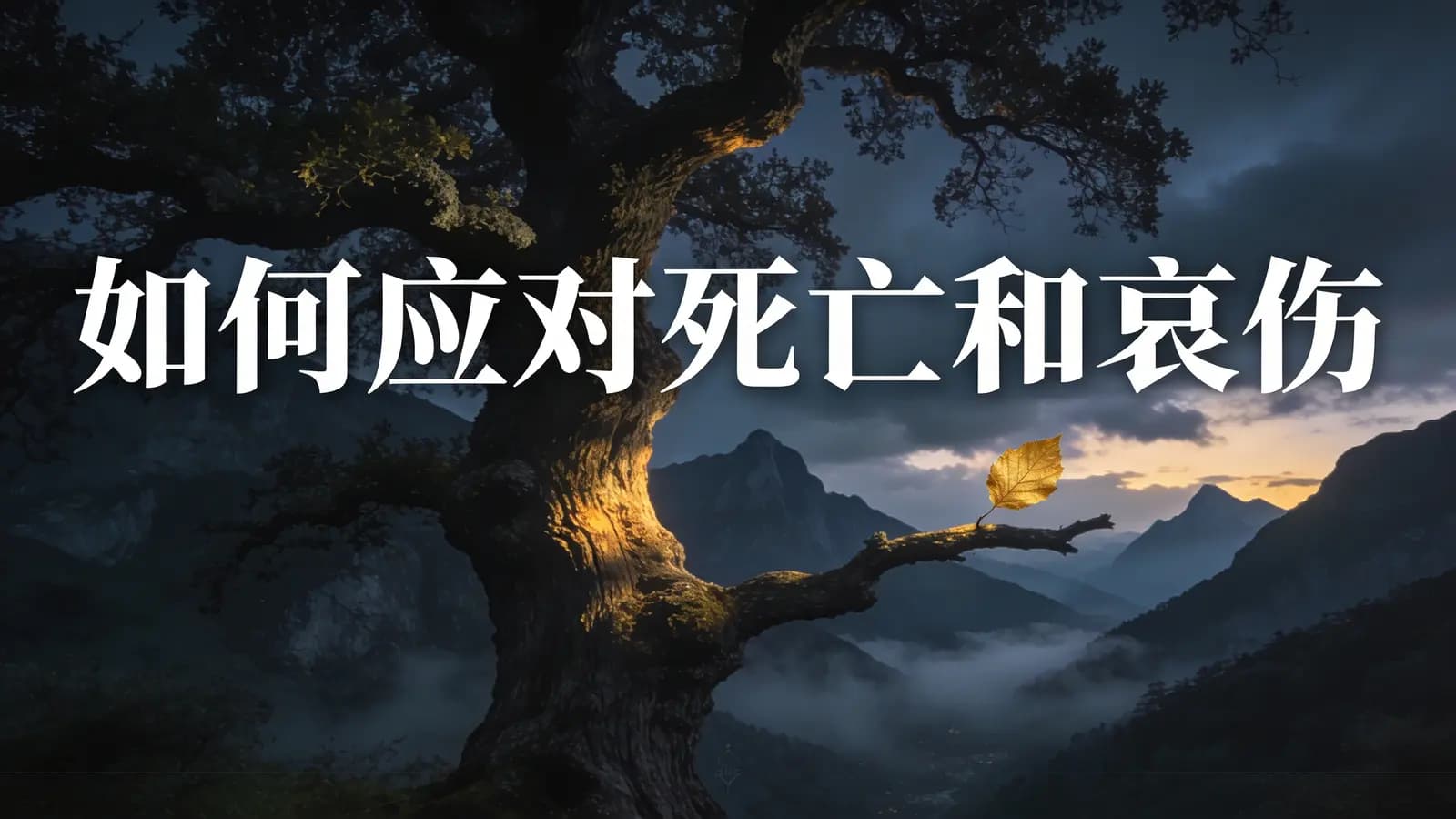 如何应对死亡和哀伤