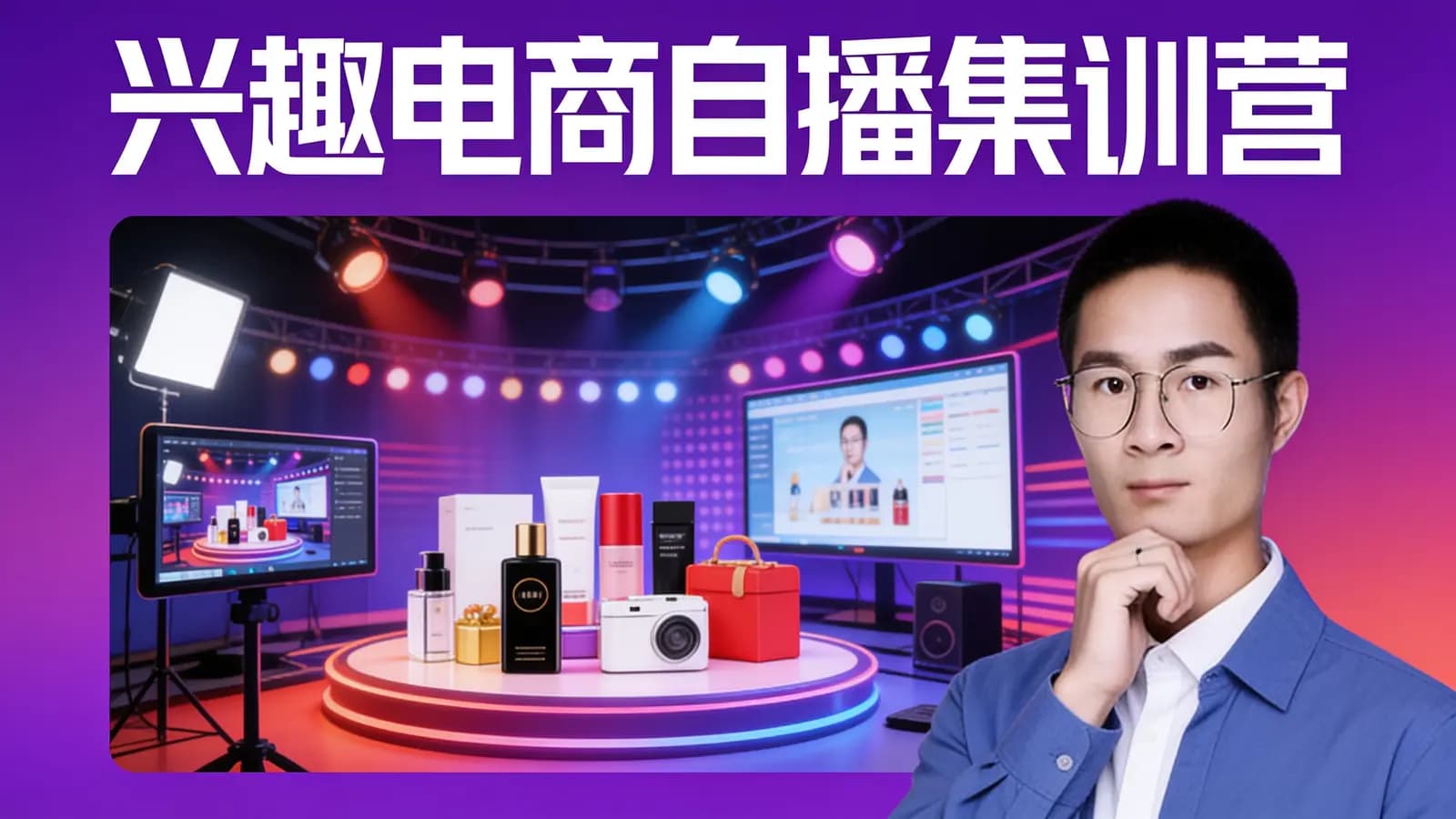【网川教育白桥】兴趣电商自播集训营