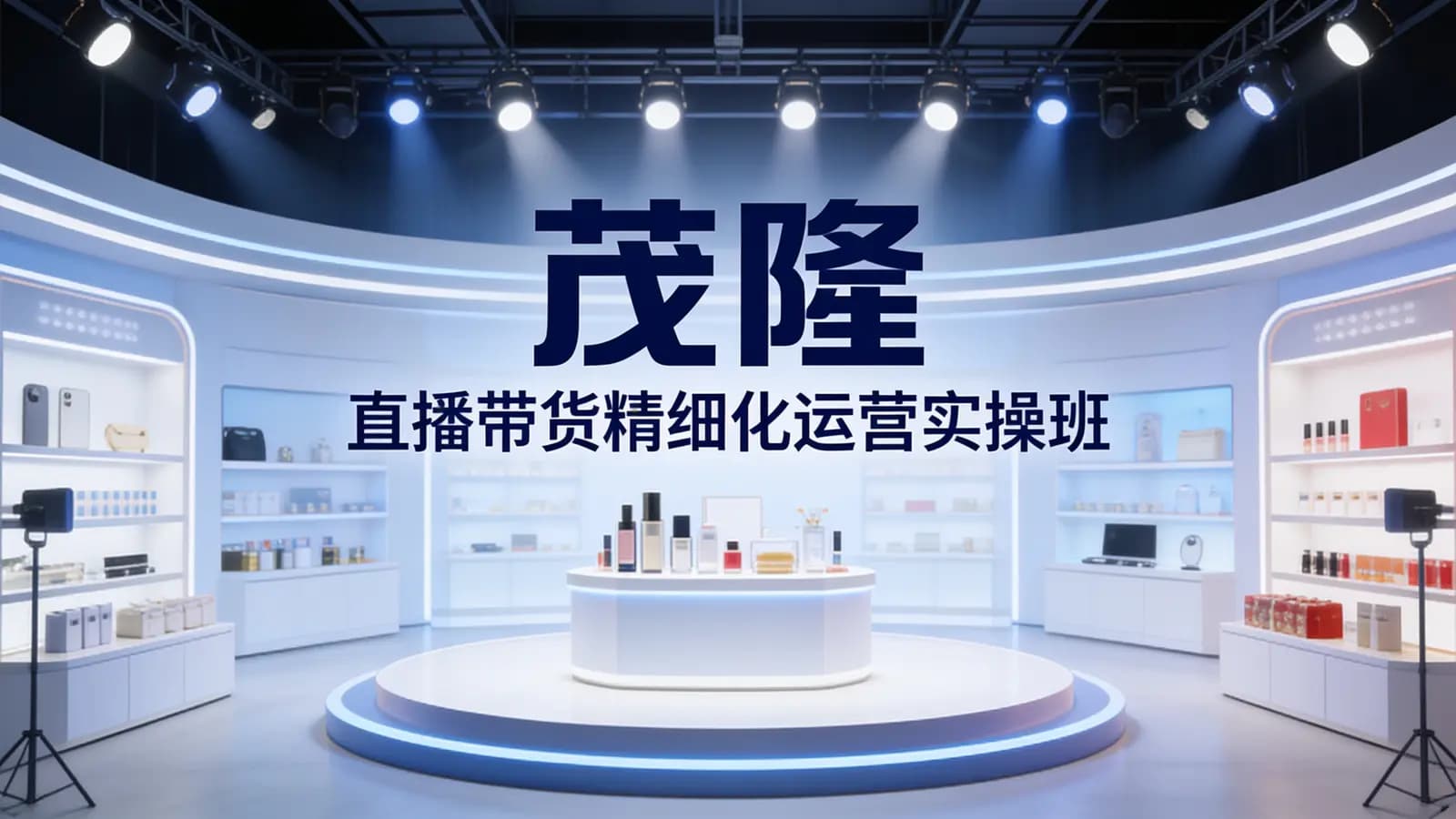 茂隆·直播带货精细化运营实操班