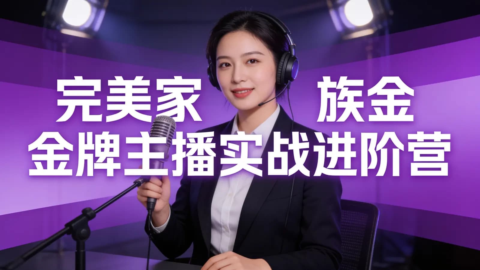 完美家族金牌主播实战进阶营