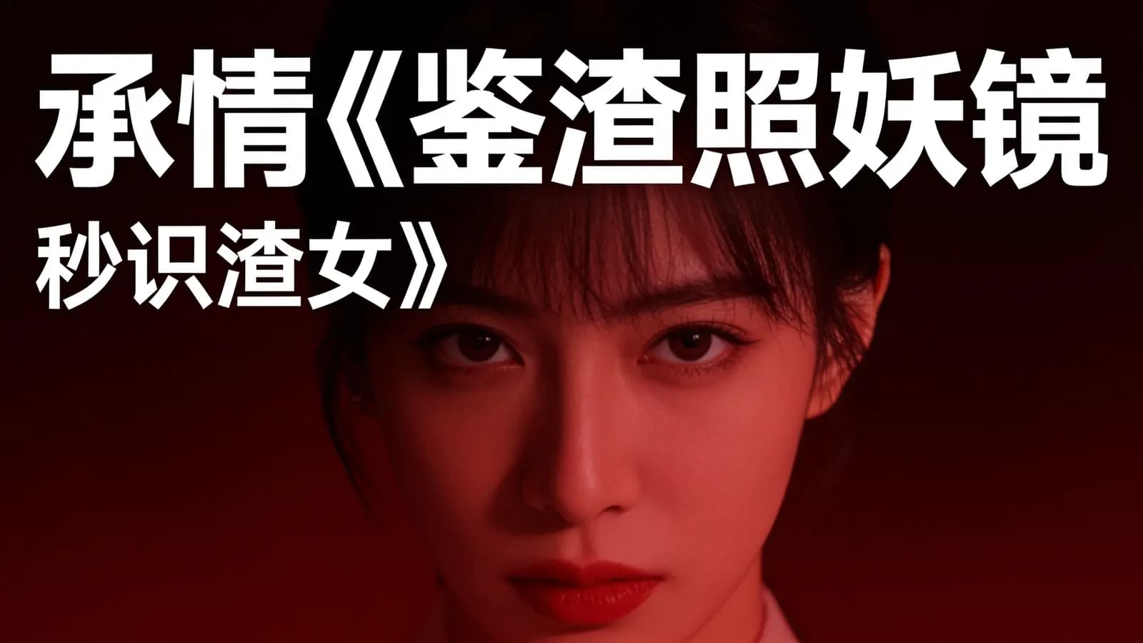 承情《鉴渣照妖镜:秒识渣女》