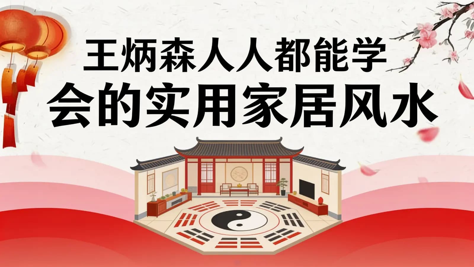 网络整理王炳森人人都能学会的实用家居风水