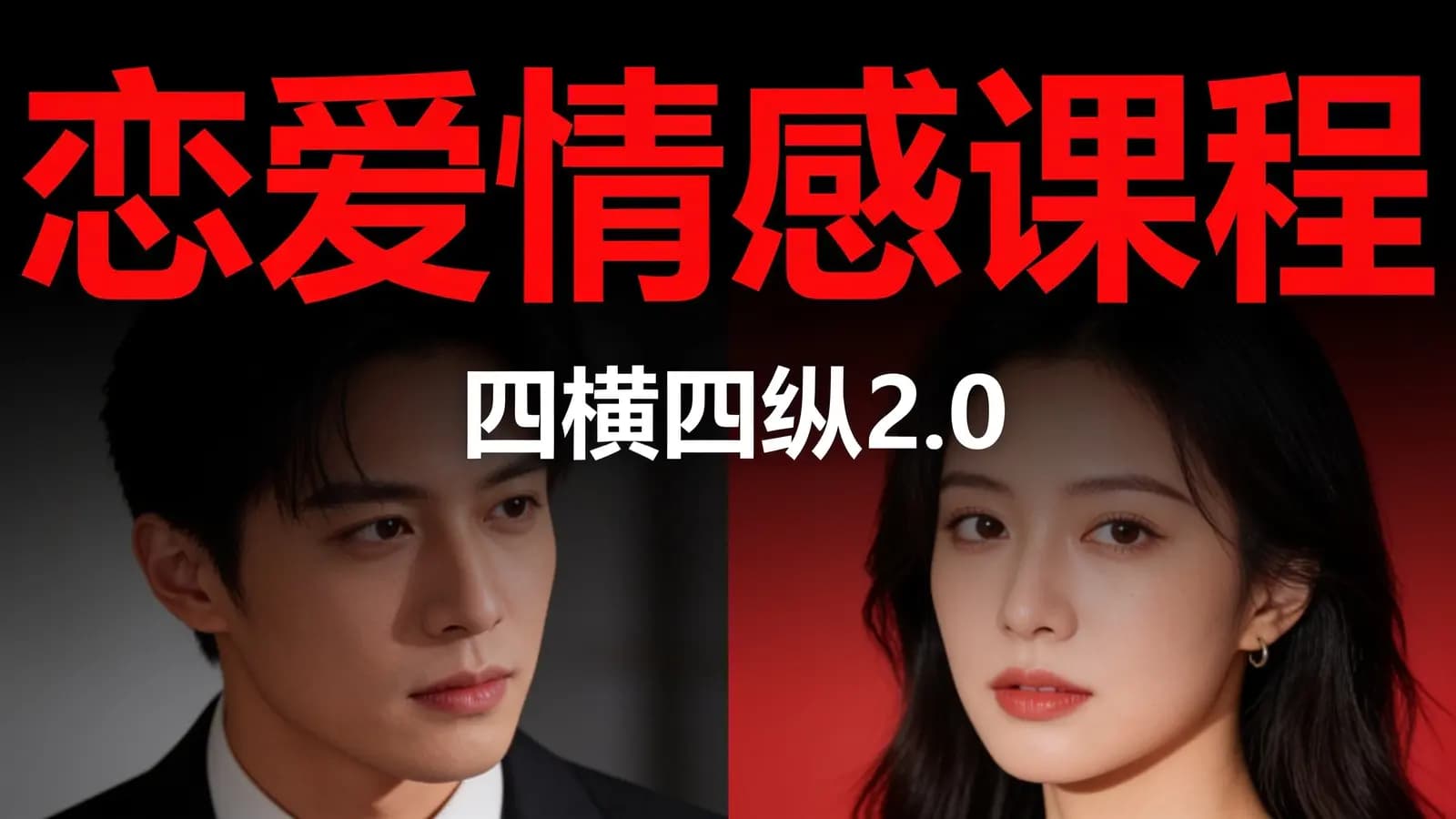 恋爱情感课程:四横四纵2.0