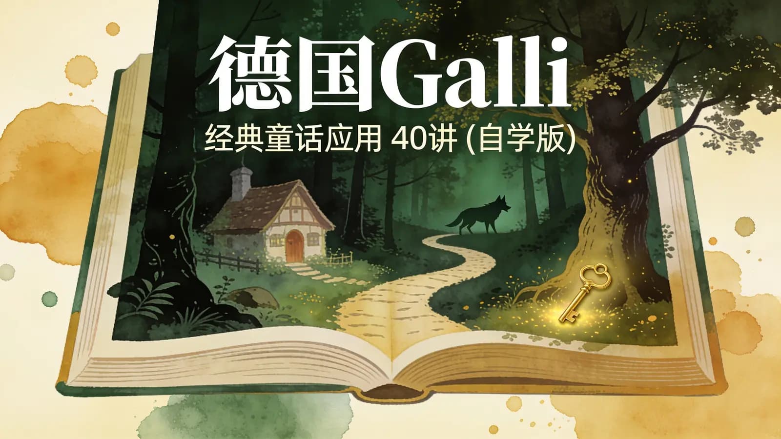 网络整理德国Galli·经典童话应用 40讲 (自学版)