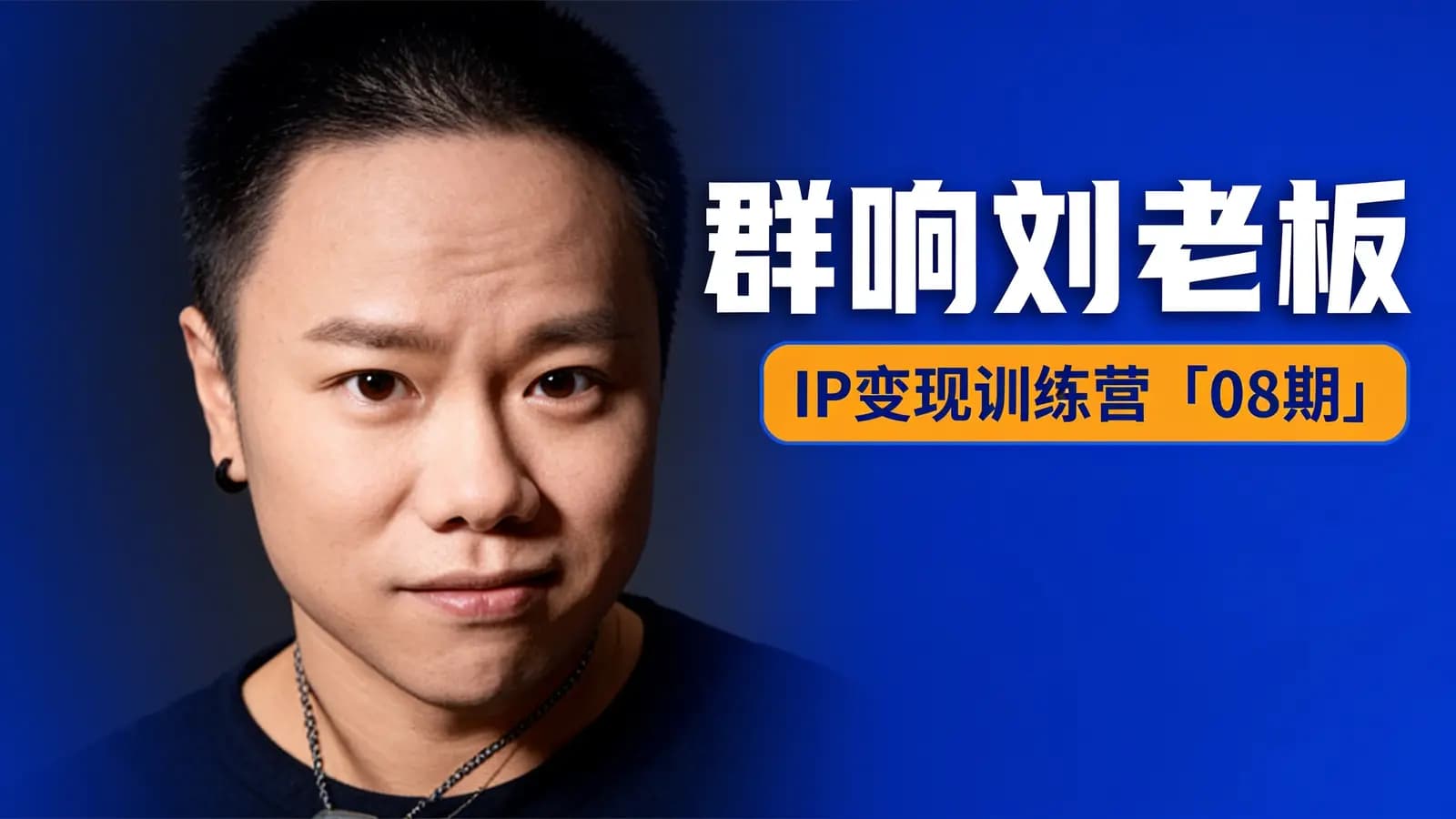网络整理群响刘老板·IP变现训练营「08期」