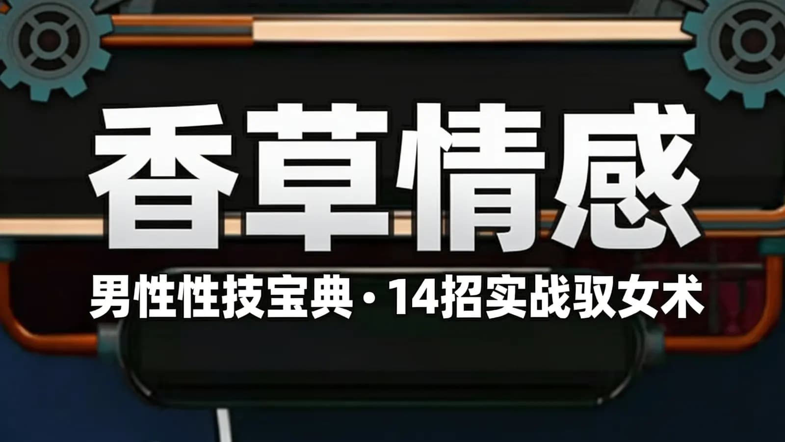 香草情感:男性性技宝典·14招实战驭女术