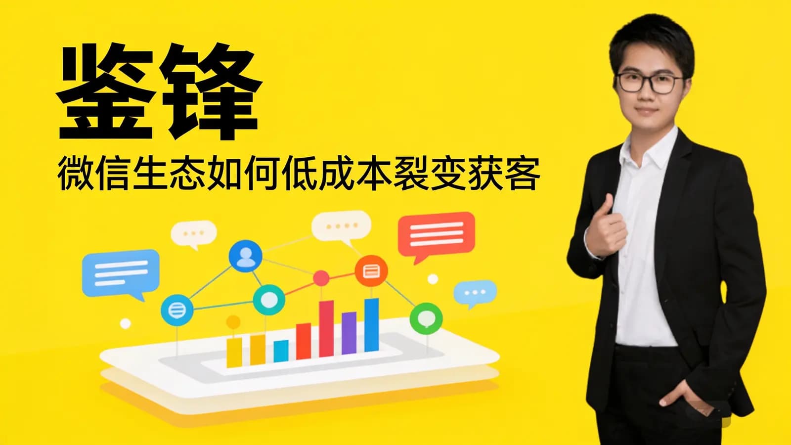鉴锋·微信生态如何低成本裂变获客