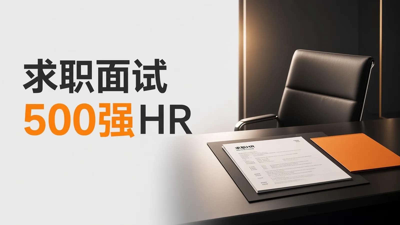 网易云课堂:求职面试 | 500强HR带你完美面试