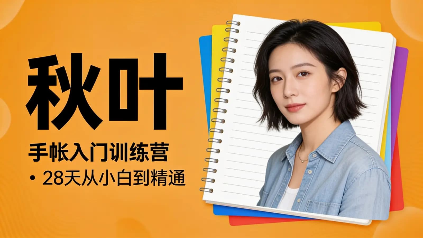 网络整理秋叶:手帐入门训练营·28天从小白到精通