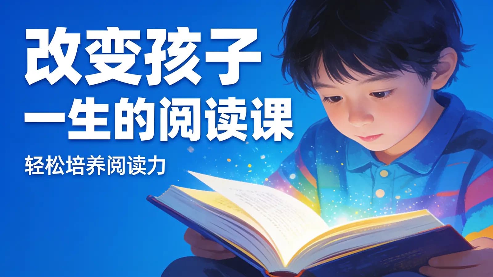 改变孩子一生的阅读课·轻松培养阅读力