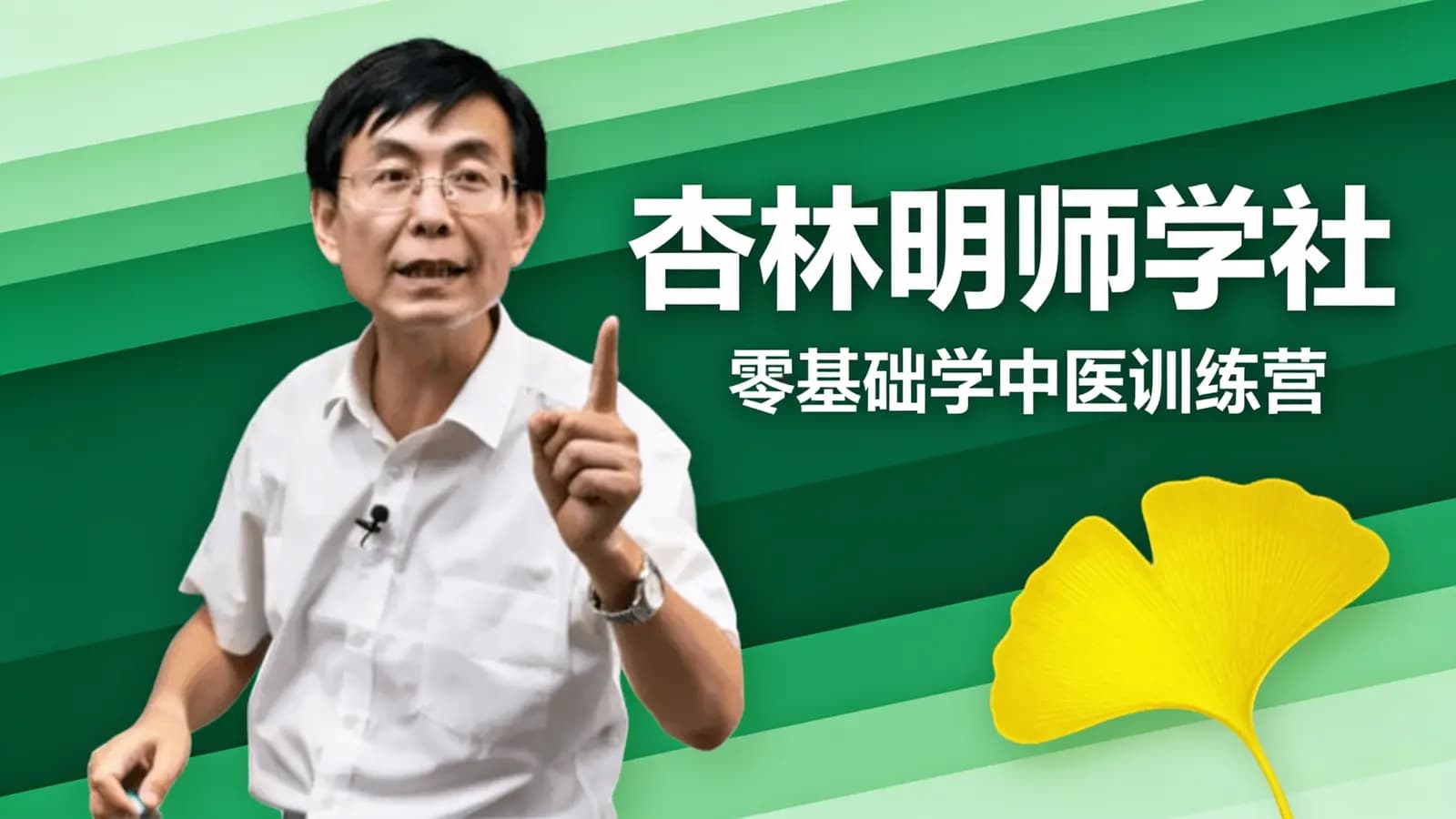 杏林明师学社:零基础学中医训练营