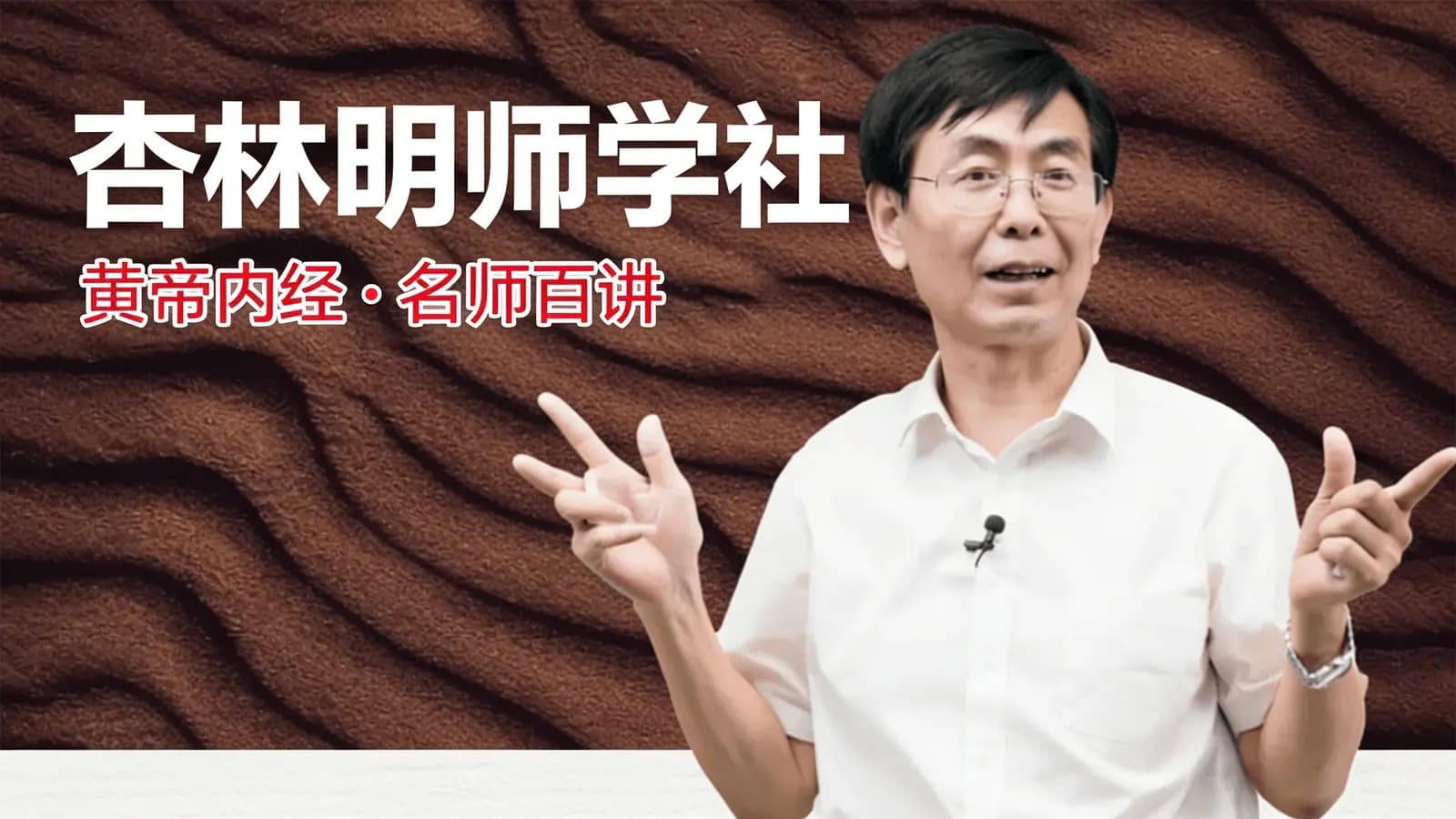杏林明师学社:黄帝内经·名师百讲