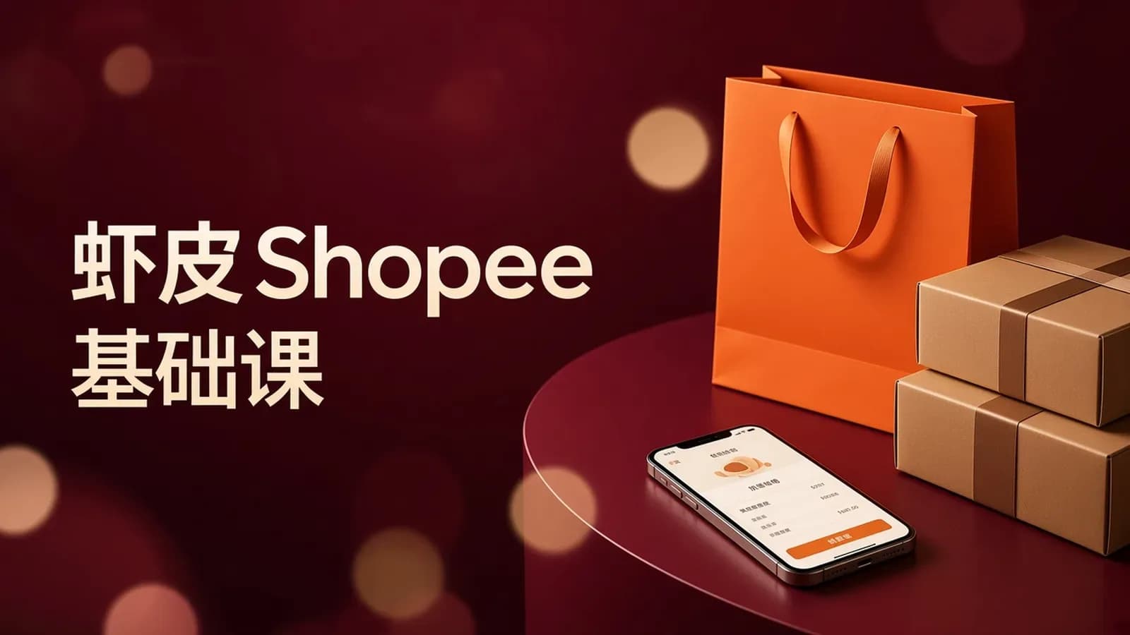网络整理跨境电商虾皮Shopee基础系列课程【优梯跨境】