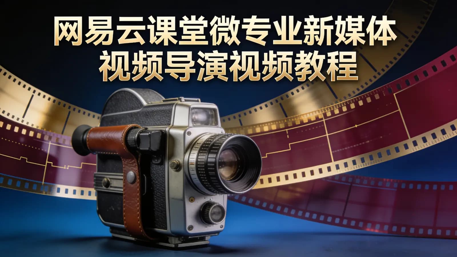 网易云课堂微专业新媒体视频导演视频教程
