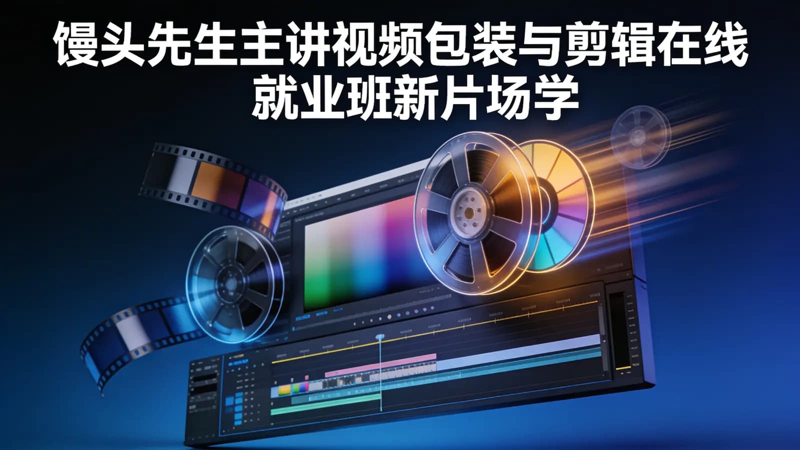 馒头先生主讲视频包装与剪辑在线就业班新片场学院