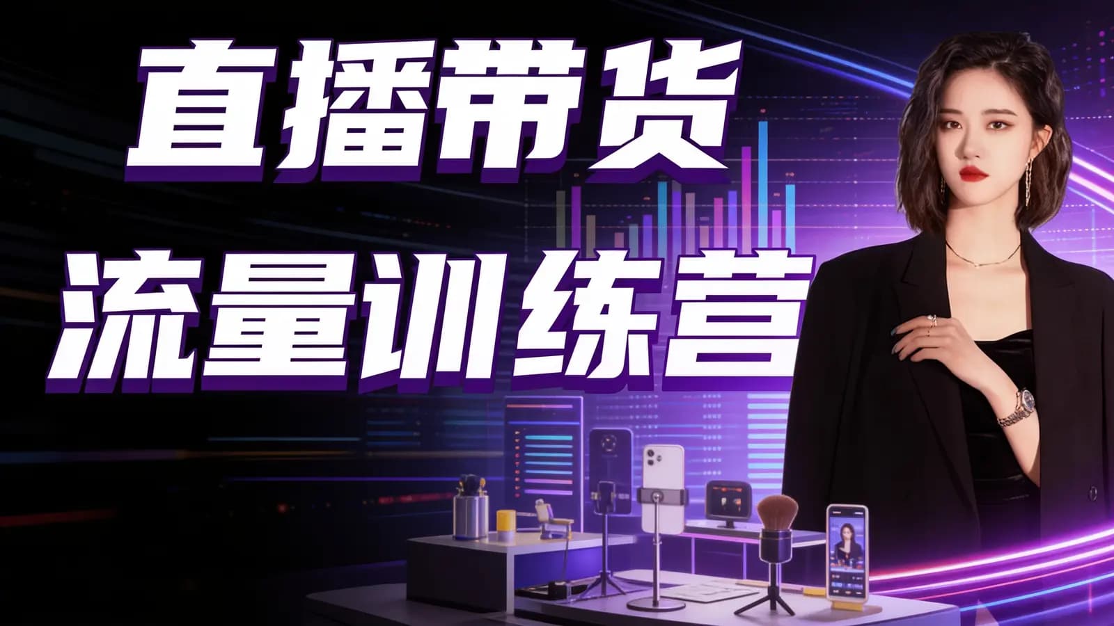 网络整理直播带货流量训练营