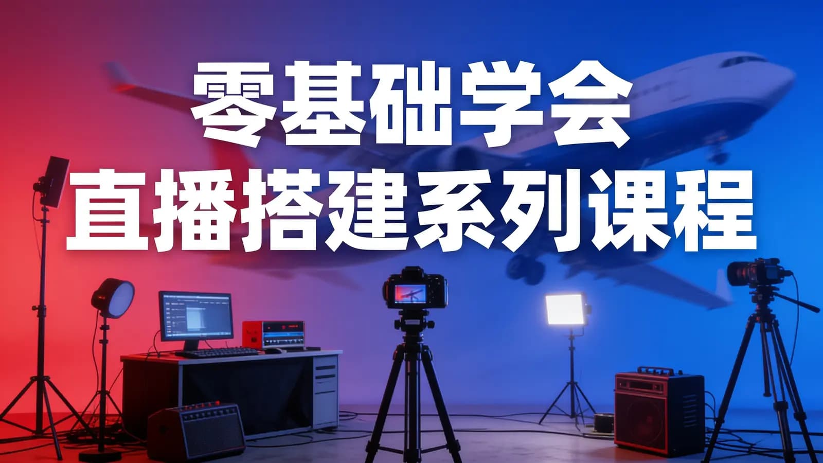 零基础学会直播搭建系列课程