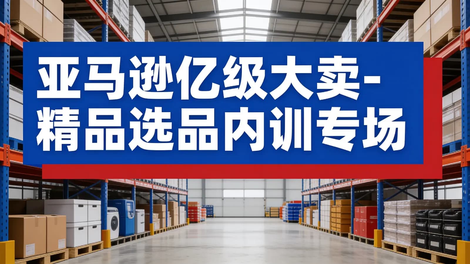 网络整理亚马逊亿级大卖-精品选品内训专场