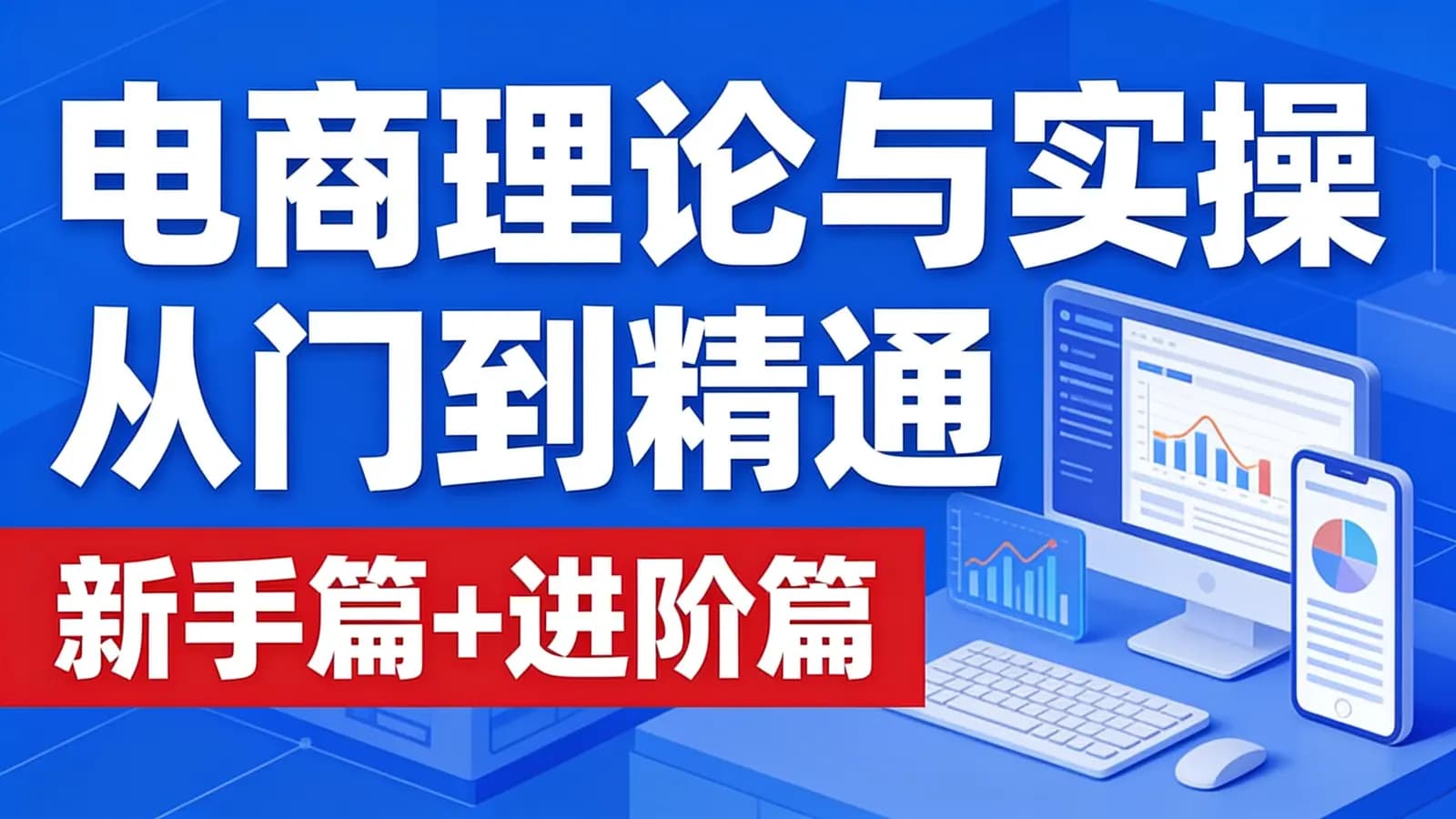 网络整理电商理论与实操从入门到精通 新手篇+进阶篇