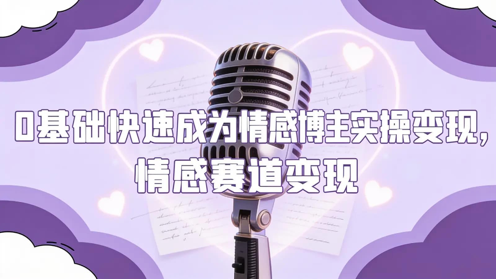 网络整理0基础快速成为情感博主实操变现,情感赛道变现野路子