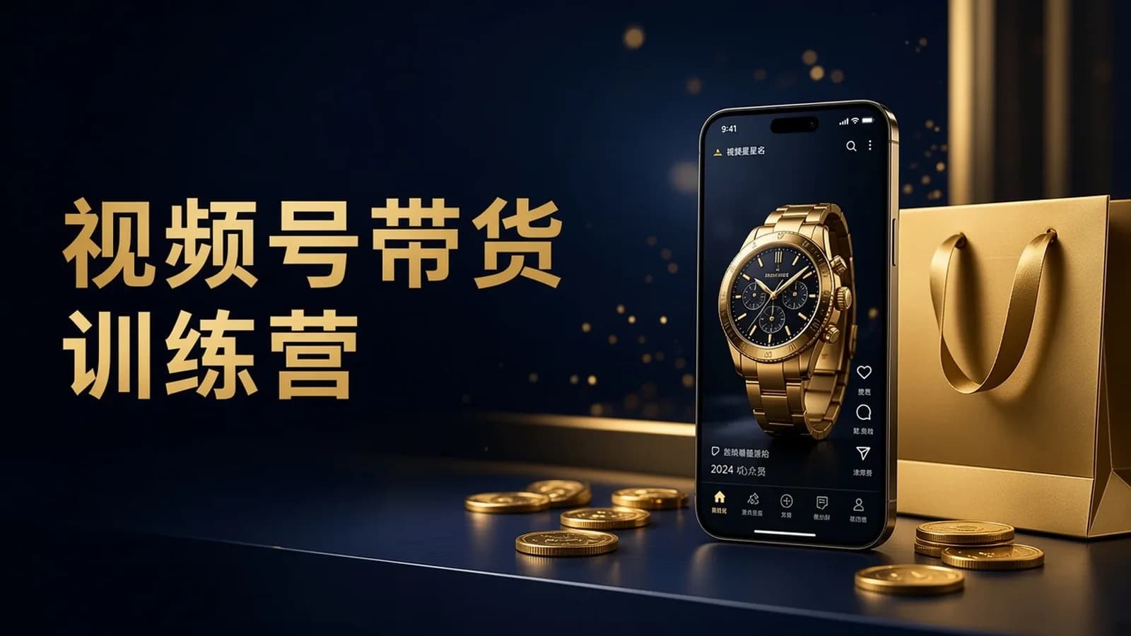 爆赞星球–视频号带货训练营