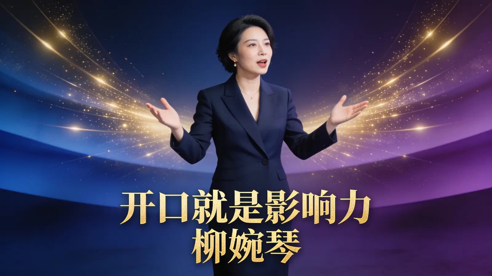 网络整理开口就是影响力 柳婉琴