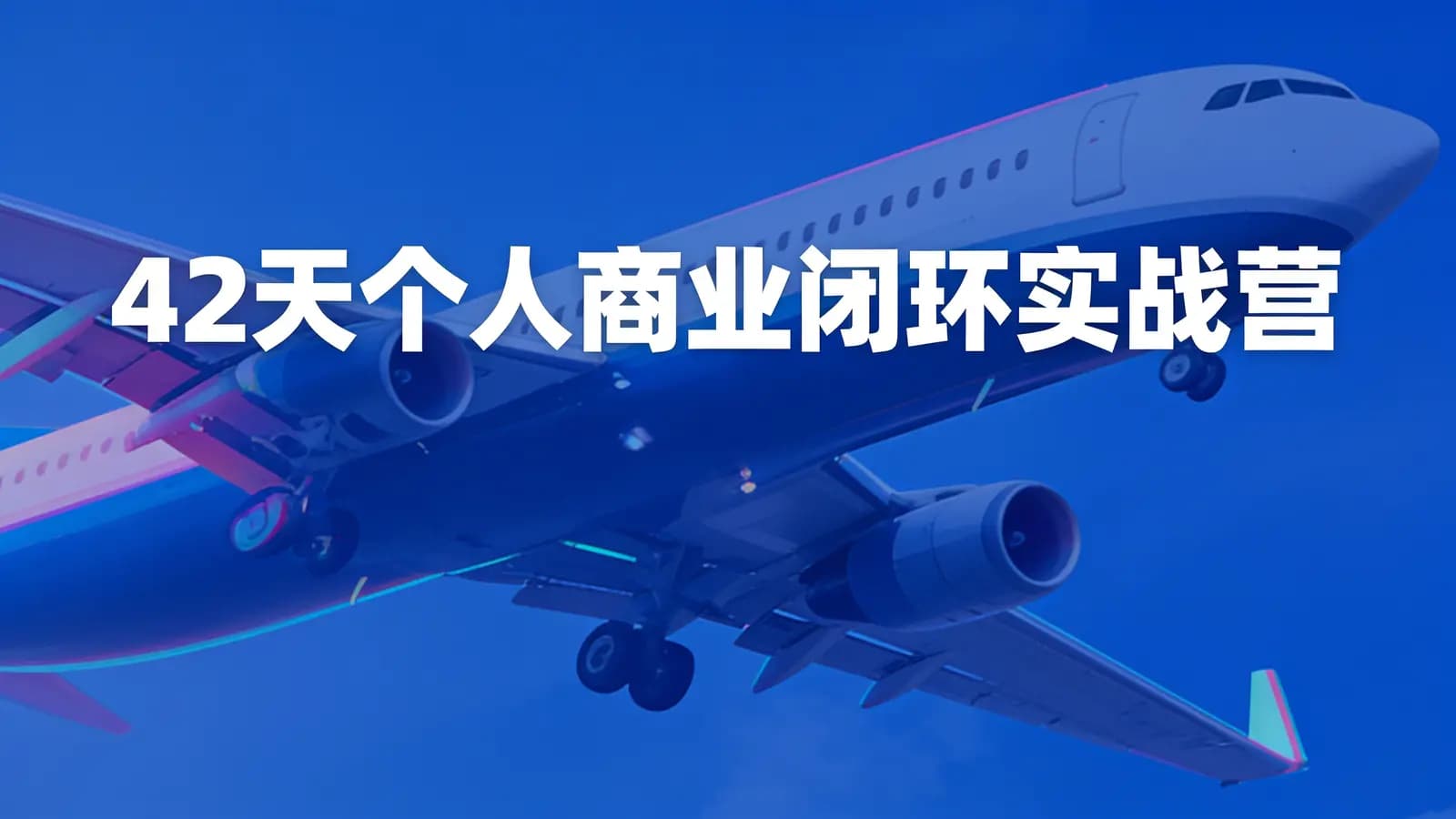 【淘百万】42天个人商业闭环实战营
