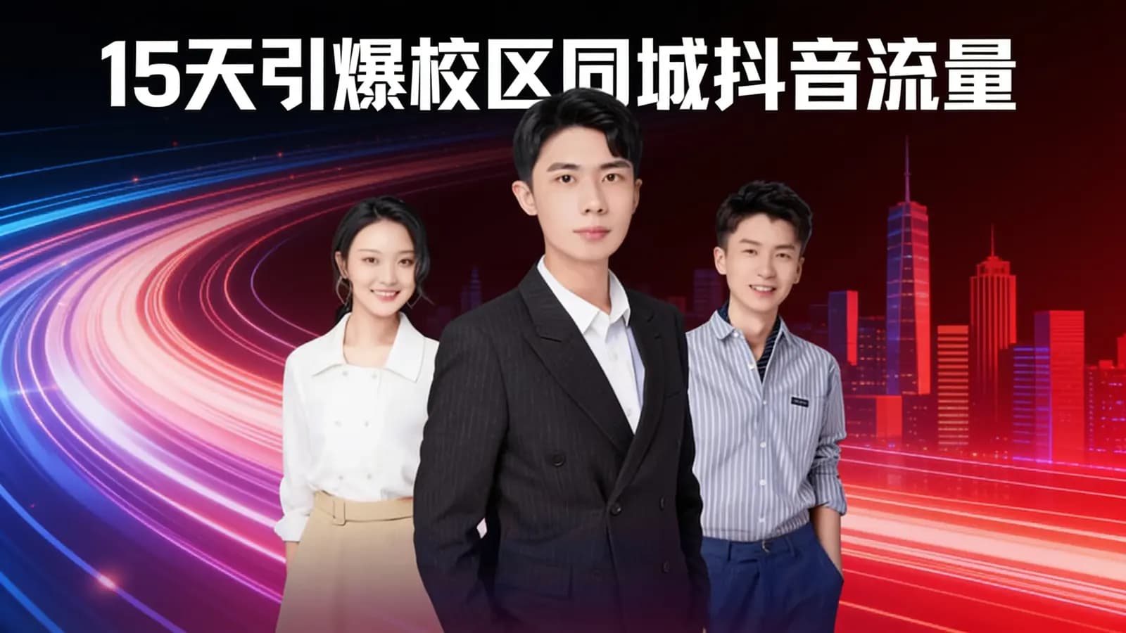网络整理15天引爆校区同城抖音流量