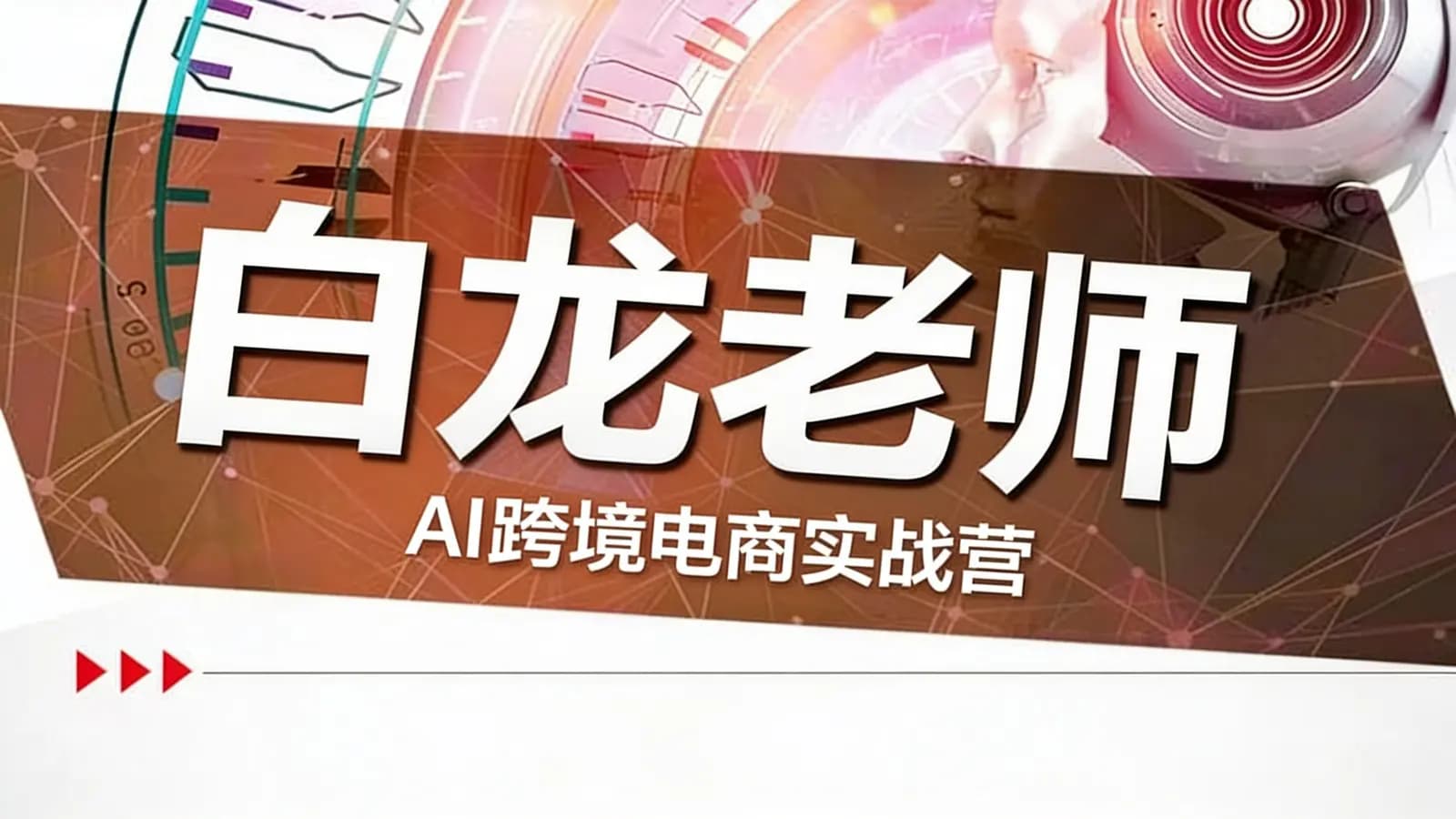 网络整理白龙老师·AI跨境电商实战营