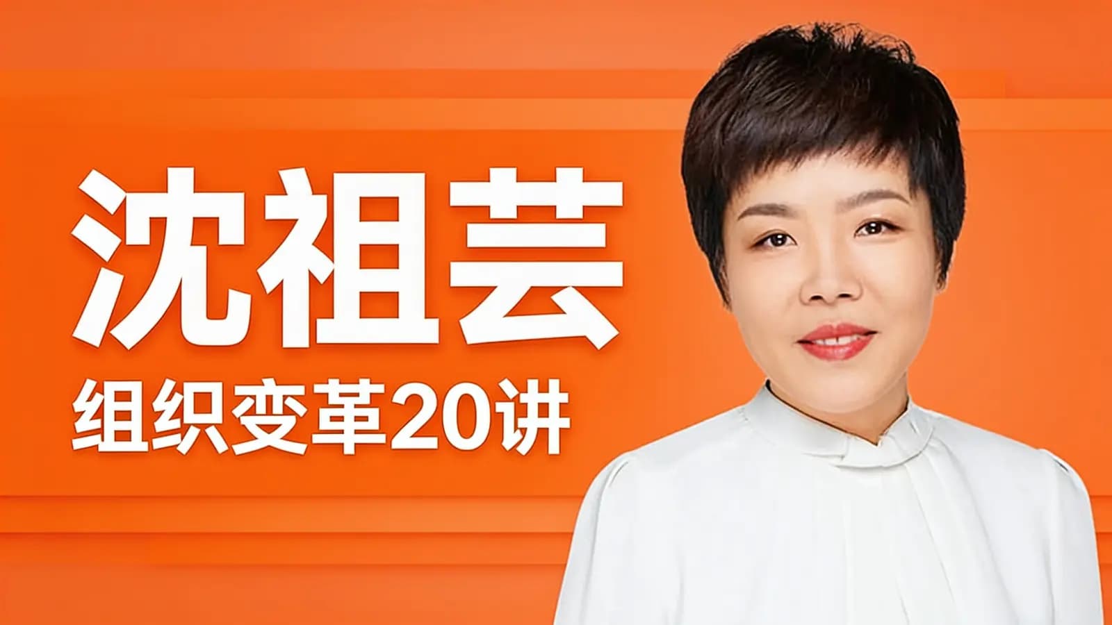得到沈祖芸·组织变革20讲