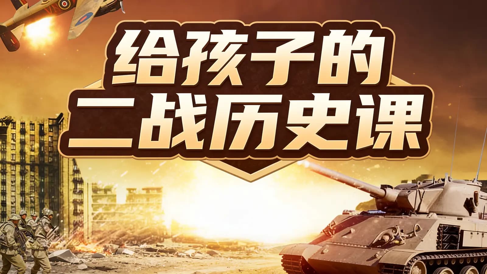 给孩子的二战历史课