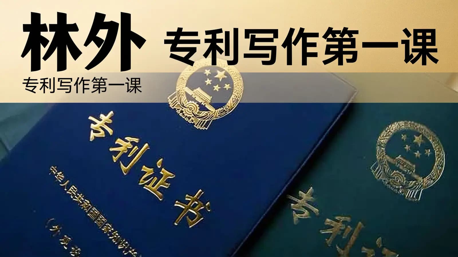 极客时间林外·专利写作第一课