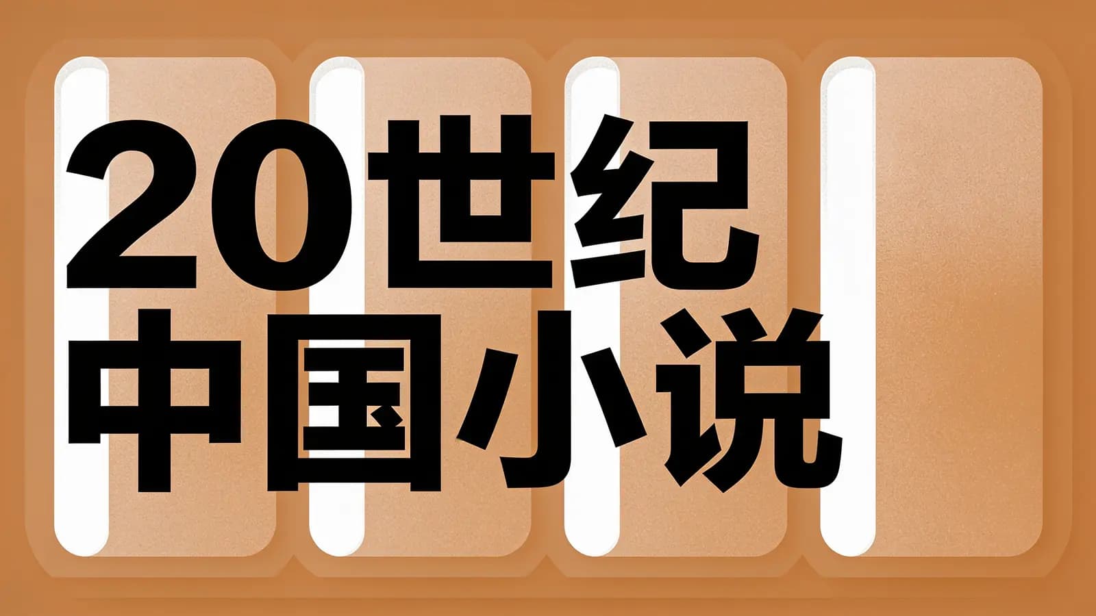 看理想20世纪中国小说