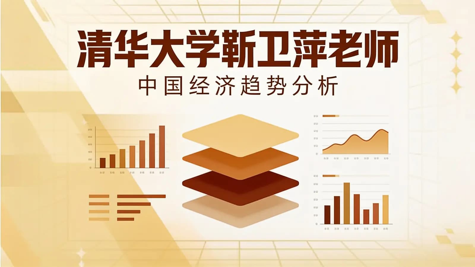 清华大学靳卫萍老师：中国经济趋势分析