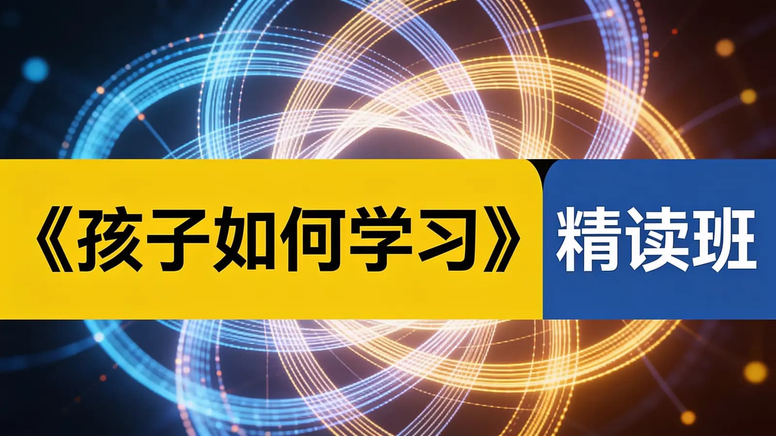 《孩子如何学习》精读班