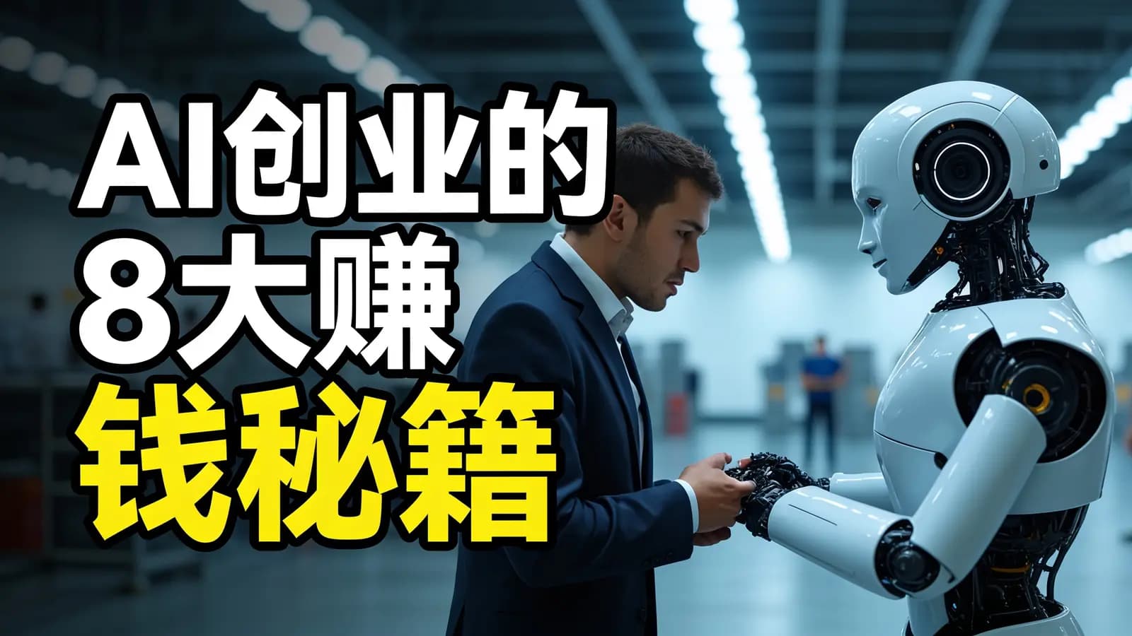 AI创业的8大赚钱秘籍