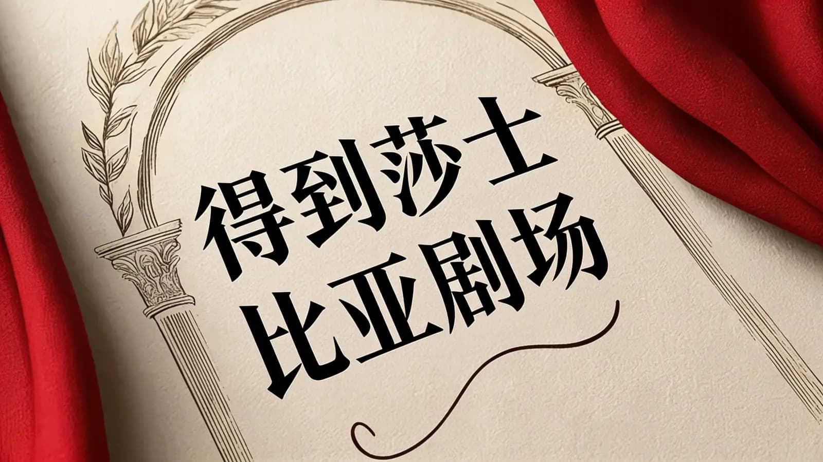 得到得到莎士比亚剧场