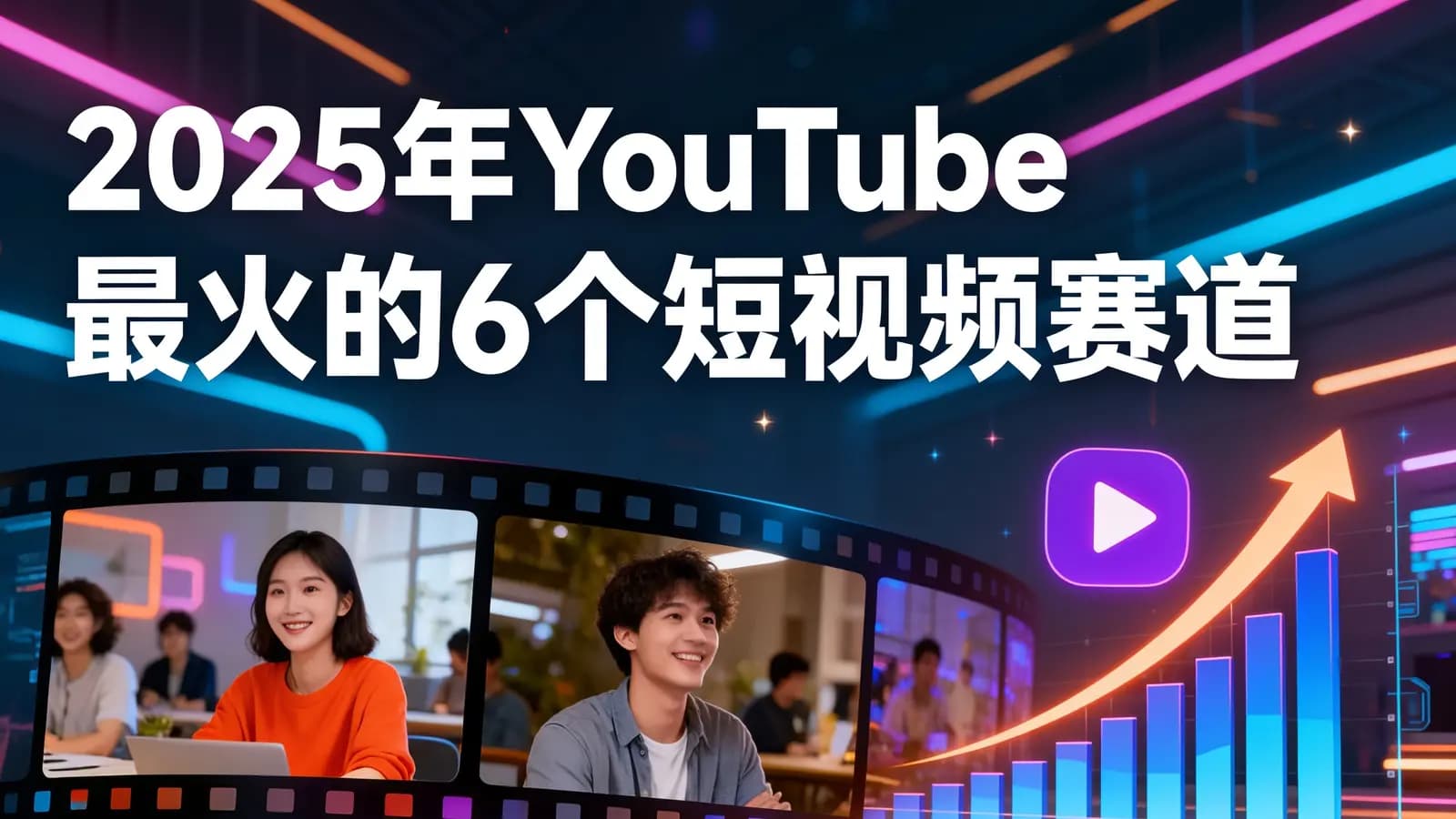 2025年YouTube最火的6个短视频赛道