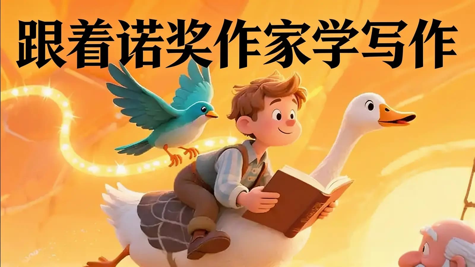 跟着诺奖作家学写作
