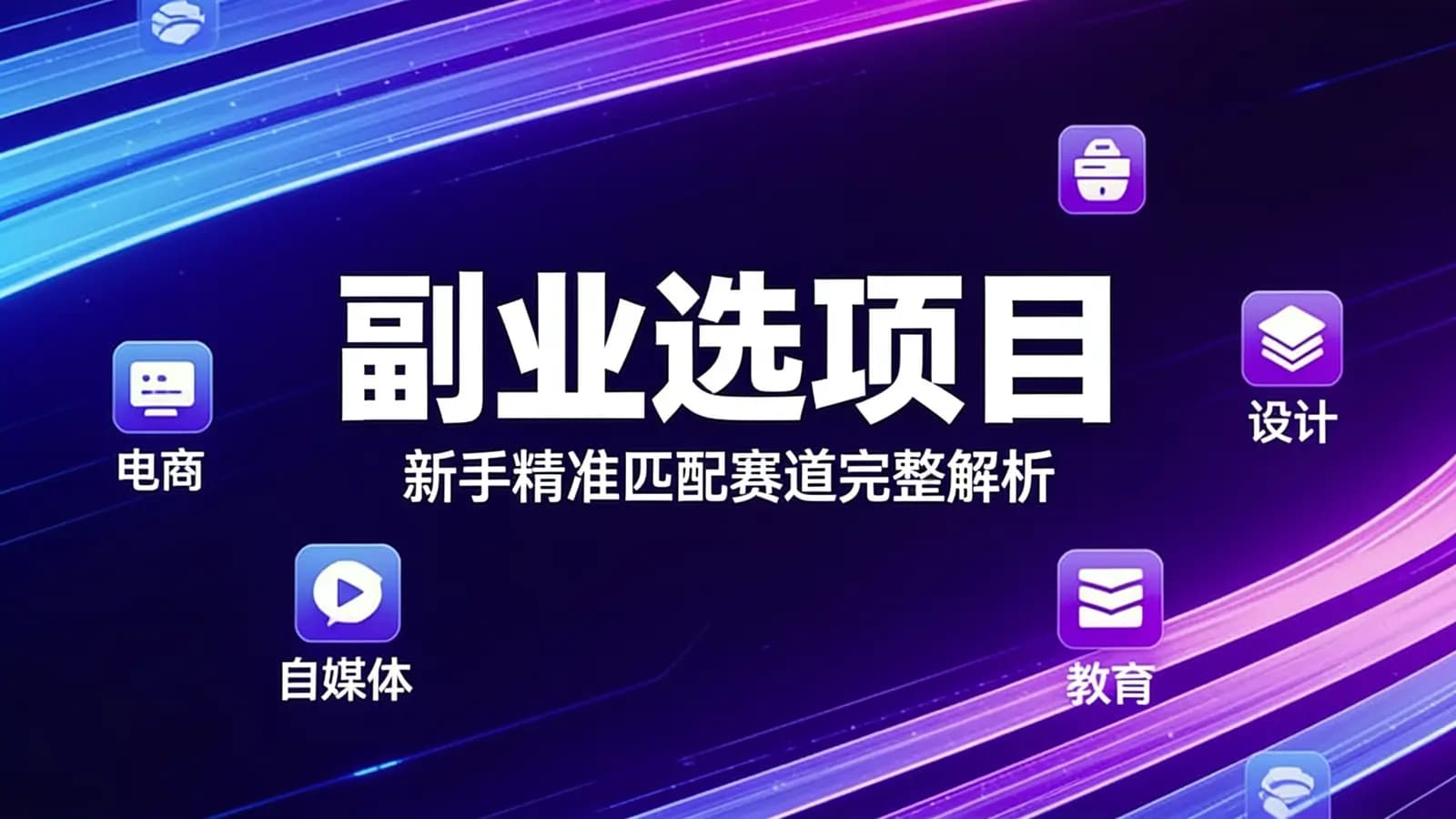 副业选项目：新手精准匹配赛道完整解析