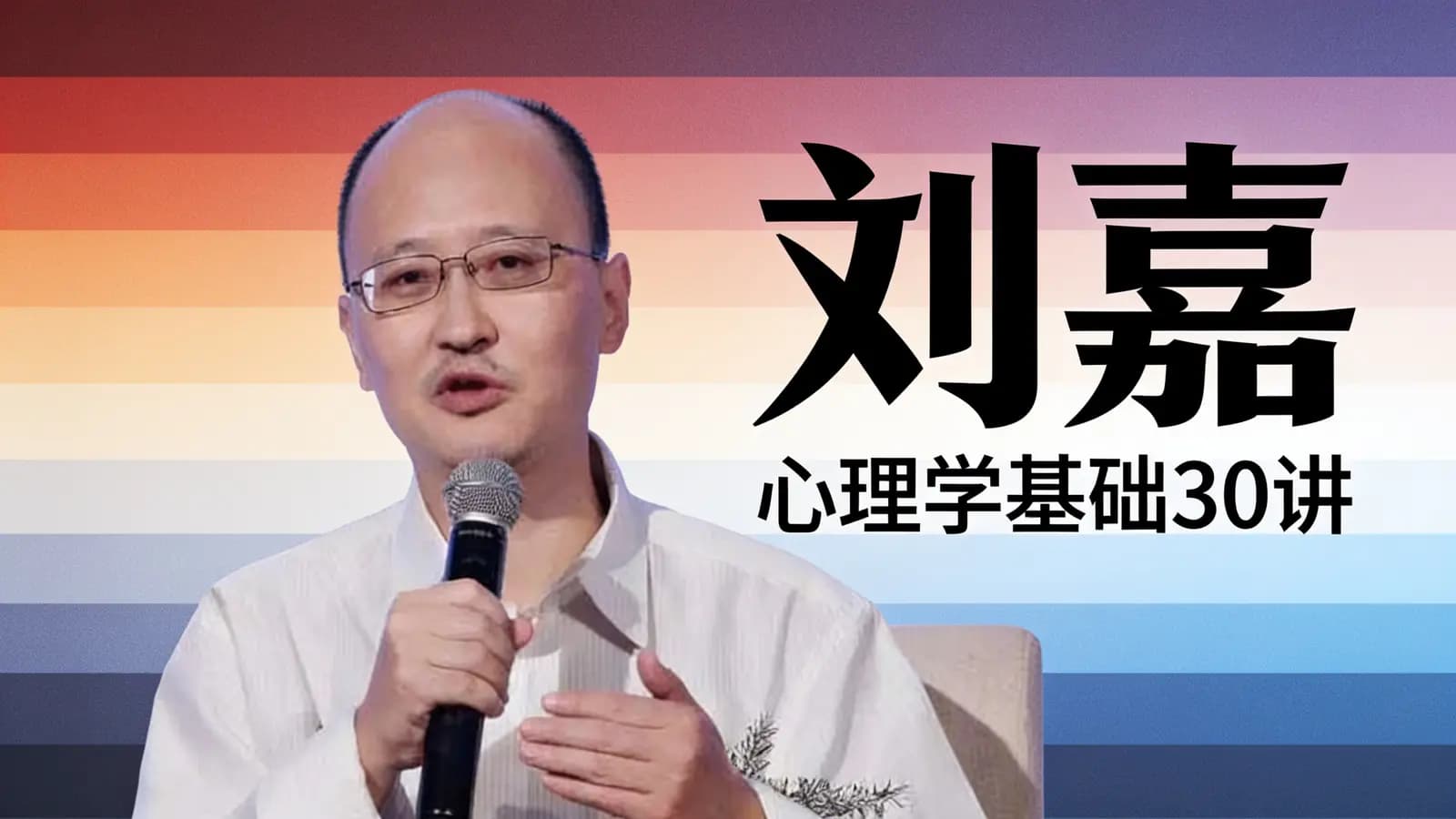 刘嘉·心理学基础30讲