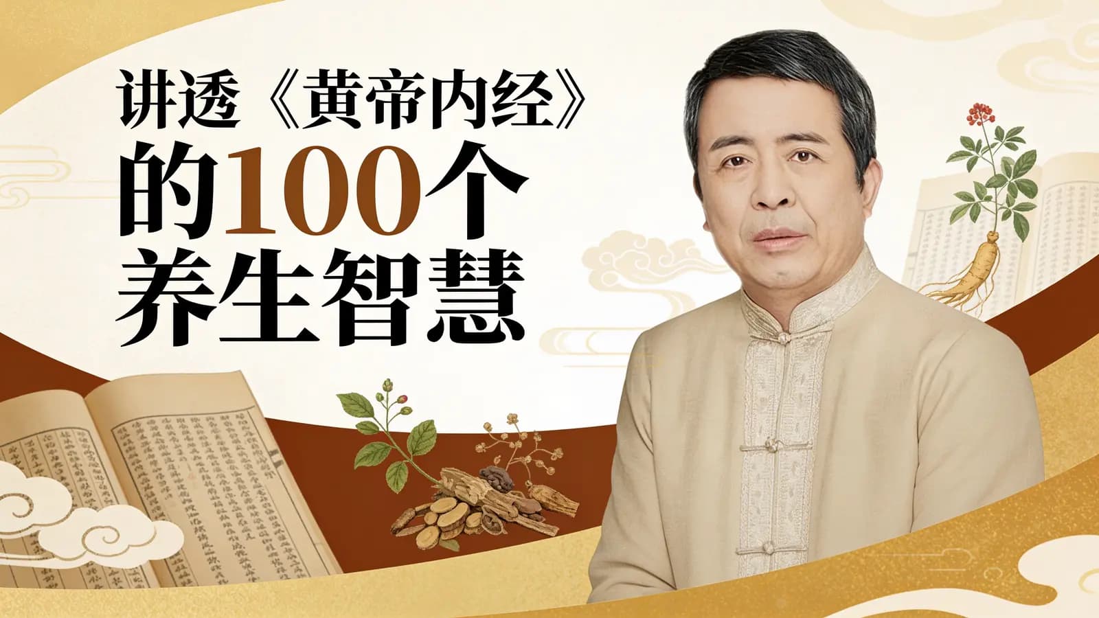 讲透《黄帝内经》的100个养生智慧