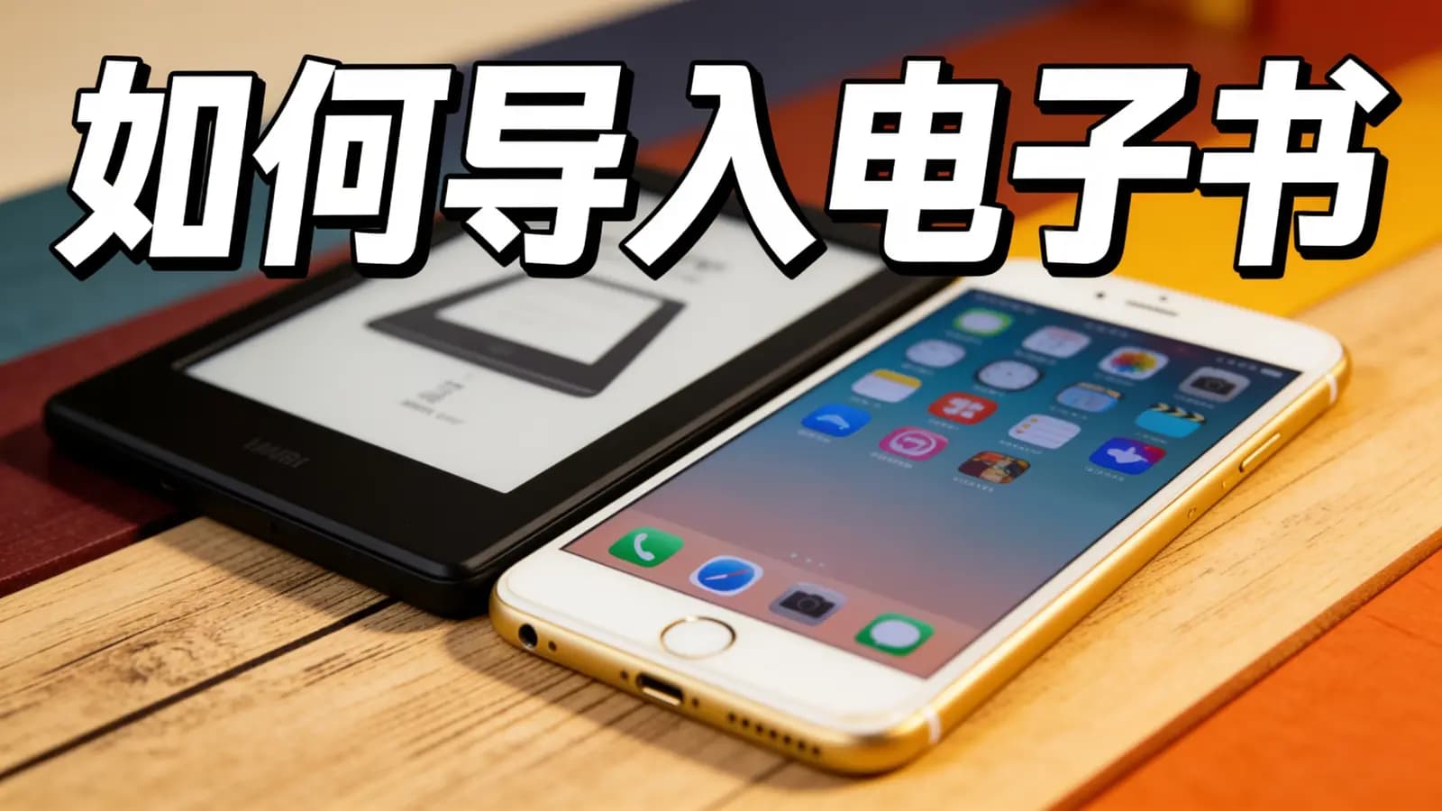 得到如何导入电子书