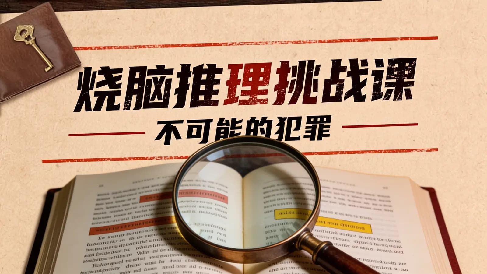 少年得到烧脑推理挑战课·不可能的犯罪