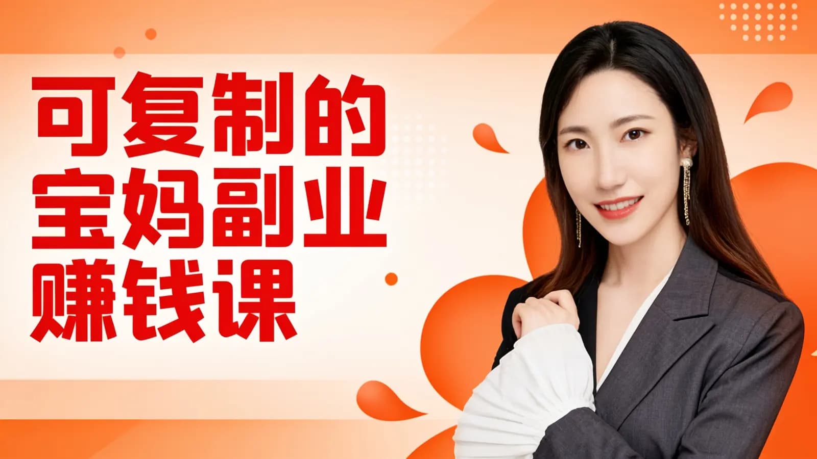 可复制的宝妈副业赚钱课