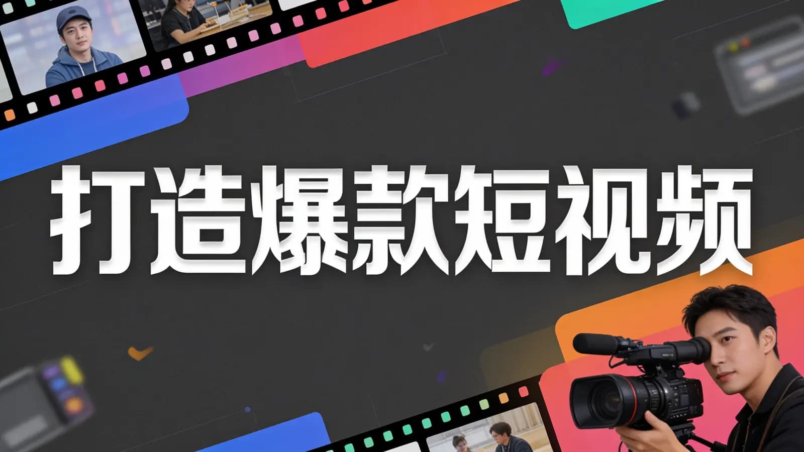 打造爆款短视频